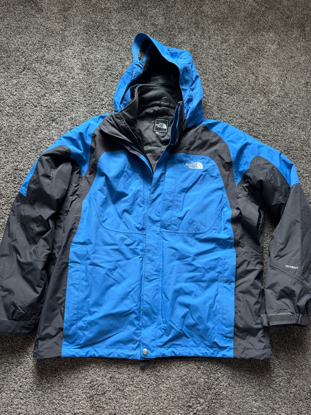 The North Face Men’s Hyvent Triclimate 3-in-1 Winter Jacket